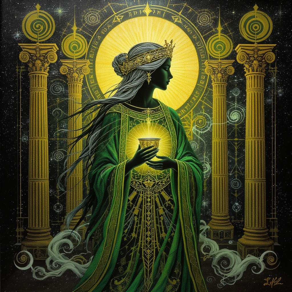 Elder Healer / Priestess illustration