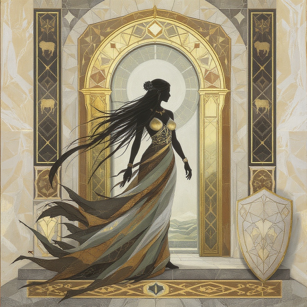 Guardian / Buffalo Woman illustration