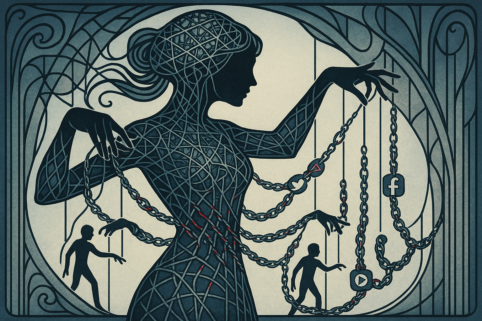 Manipulative Networker illustration