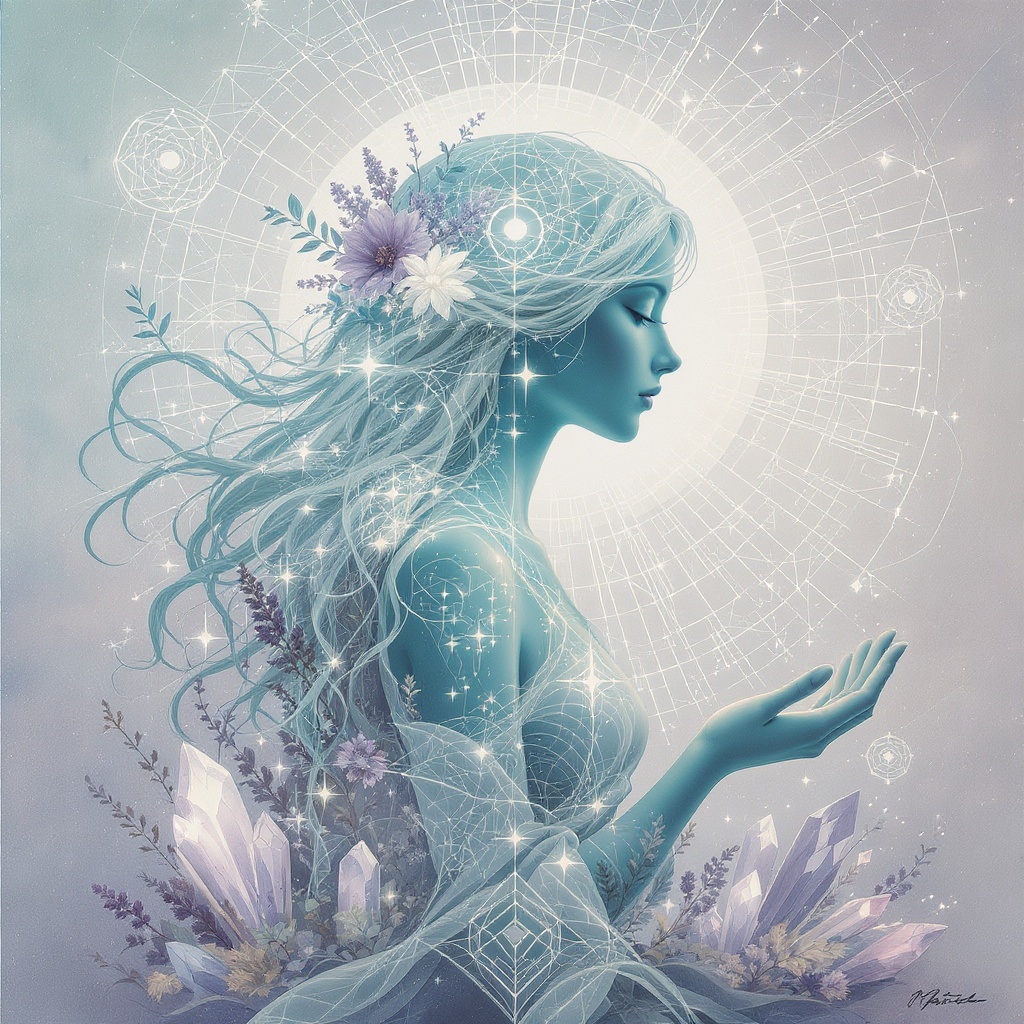 Young Healer / Priestess illustration