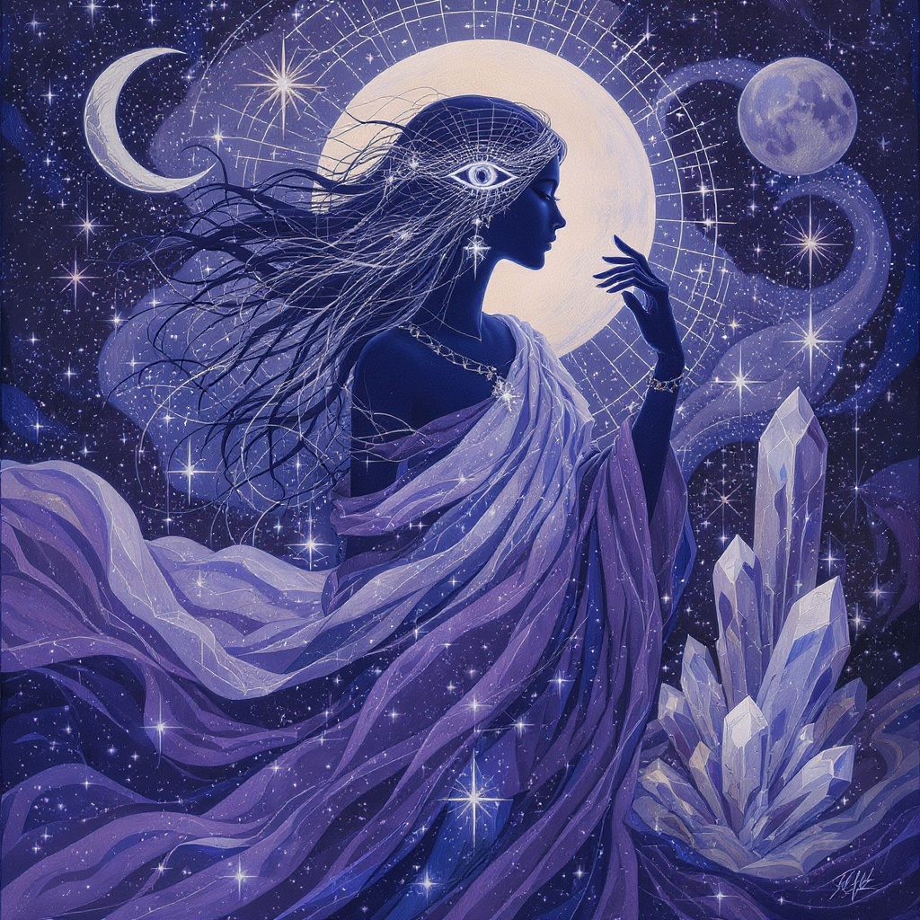 Young Visionary / Oracle illustration